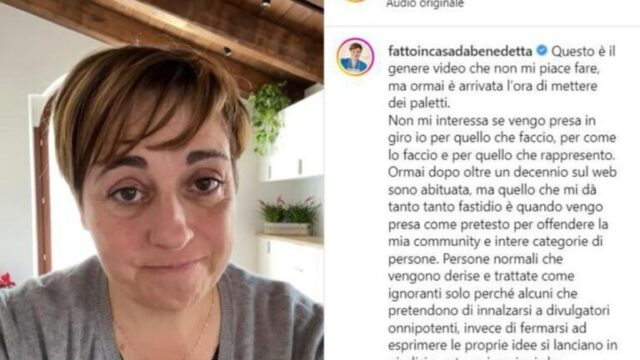 Benedetta Rossi durissimo sfogo sui social